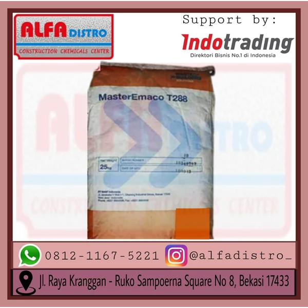 MasterEmaco T 288 - Semen Structural Repair - Rapid setting High strength Micro concrete for Trafficable surfaces