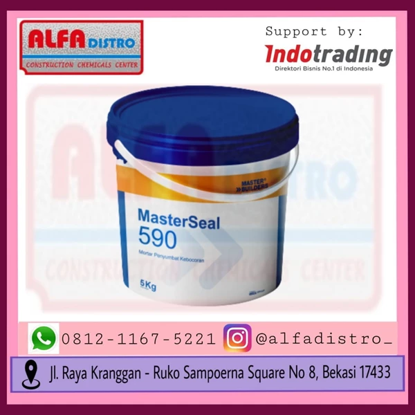MasterSeal 590 - WaterPlug Bahan Waterproofing