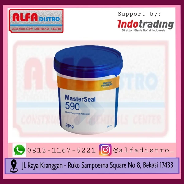 MasterSeal 590 - WaterPlug Bahan Waterproofing
