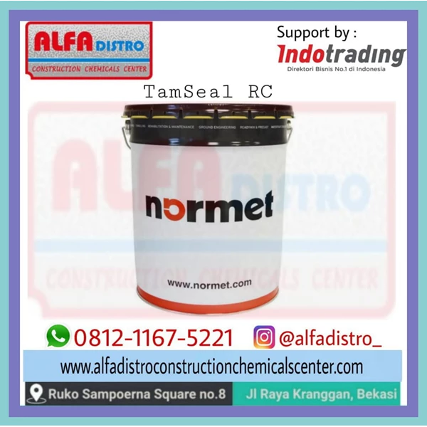 Normet TamSeal RC Elastomeric Acrylic Bahan Waterproofing 