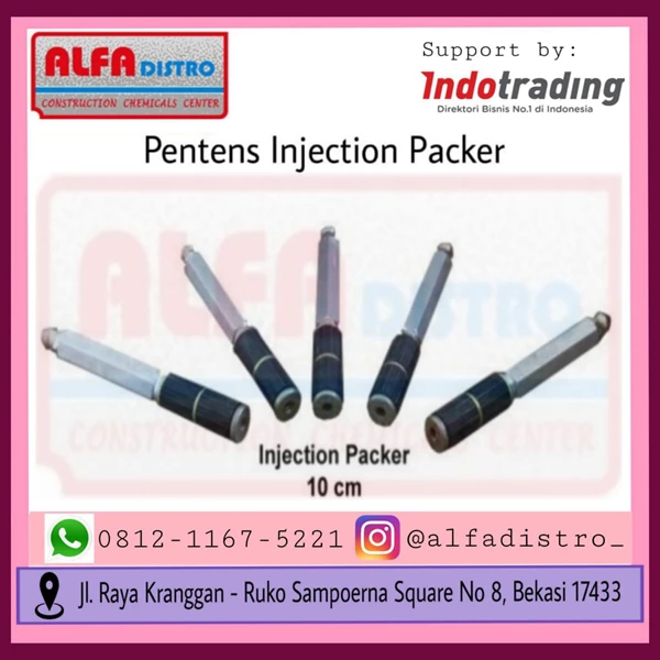  Alat Pompa Injeksi Packer Pentens Injection Packer Pengisi Celah Beton