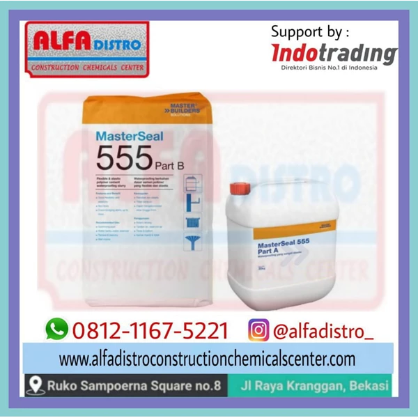 MasterSeal 555 Cement Based Liquid Membrane Bahan Waterproofing