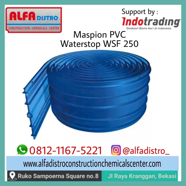 Maspion PVC Waterstop / Waterbar WSF 250 - Bahan Waterproofing