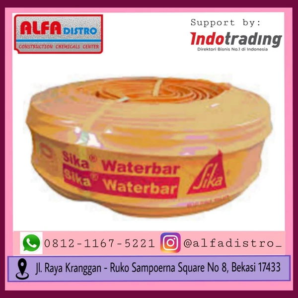 Sika PVC Waterbar / Waterstop V 25 - Bahan Waterproofing