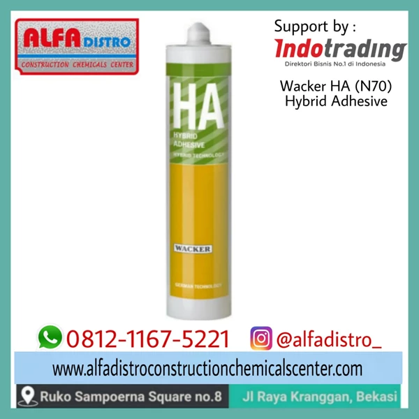 Wacker HA(N70) – Hybrid Adhesive Sealant