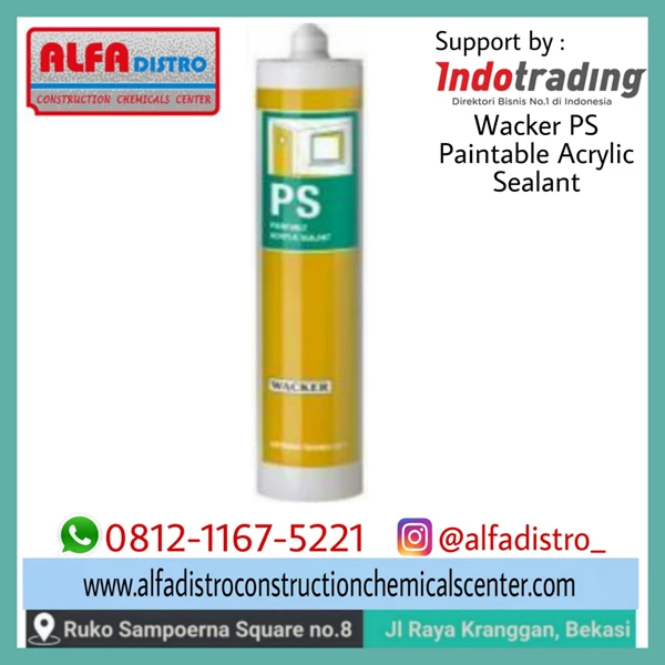 Wacker PS Paintable Acrylic Sealant