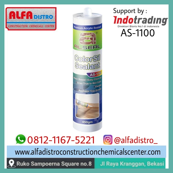 Al Seal AS 1100 ColorSil Sealant - Acrylic Sealant