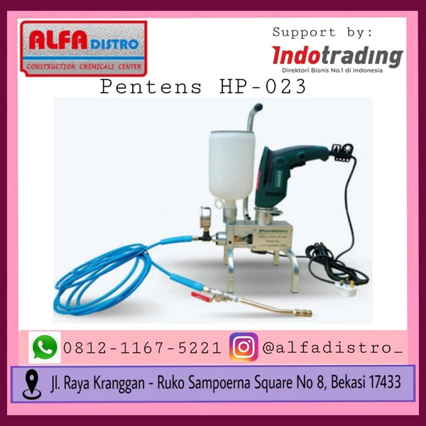 Pentens HP 023 - Concrete Gap Filler Injection Pump Tool