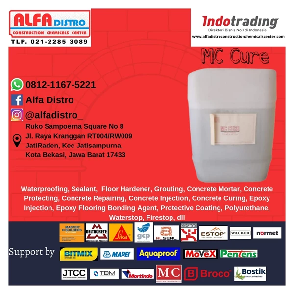 MC Cure Curing Compound Bahan Waterproofing