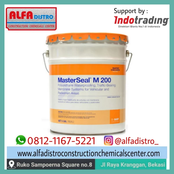 MasterSeal M 200 - Lapisan Membrane Bahan Waterproofing