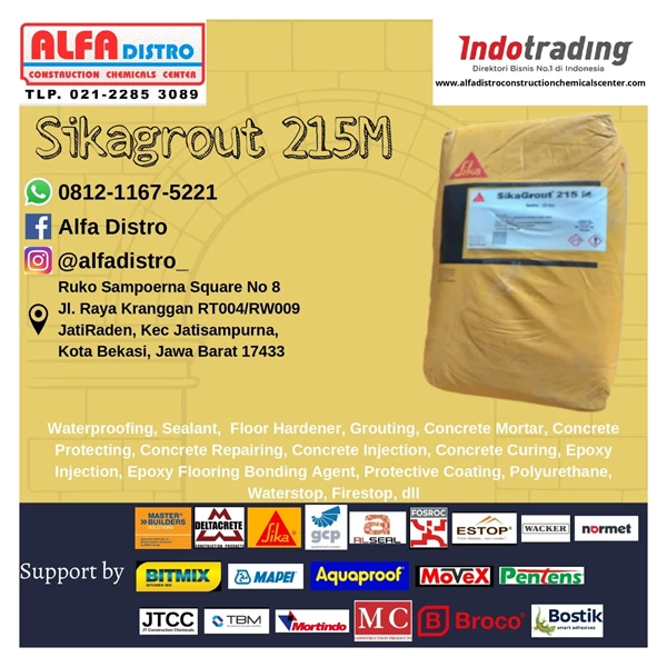 SikaGrout 215M - Cement Grouting Materials