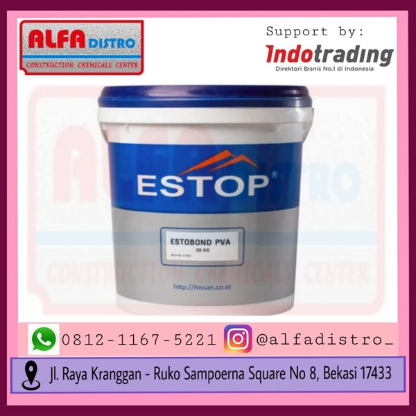 Estop Estobond PVA - General Purposes Bonding Agent and Adhesives