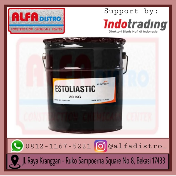 Estop Estoliastic - Hot Poured Rubber Bitumen Horizontal Joint Sealant