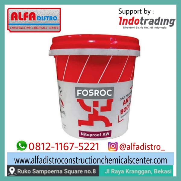 Fosroc Nitoproof AW - Acrylic Waterproofing Material