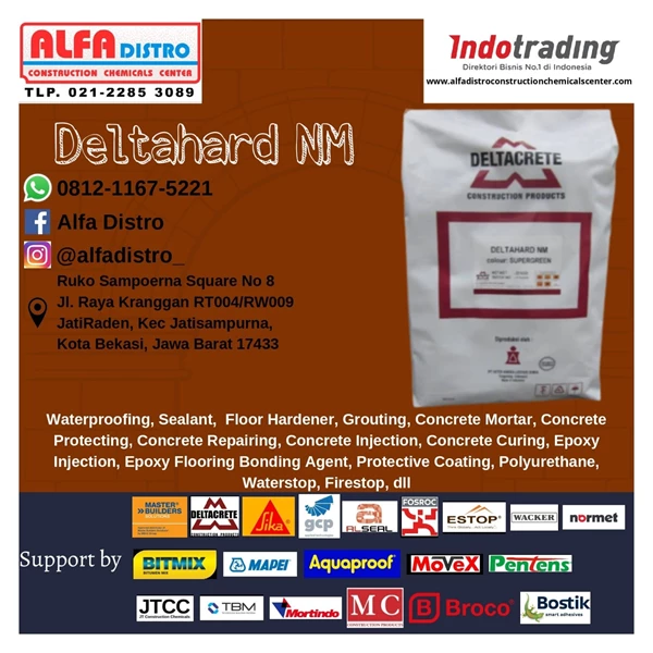DeltaCrete DeltaHard NM - Semen Epoxy Lantai - Floor Hardener