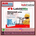 Broco LM 202 Skimcoat White - White coating for application on wall surfaces 4