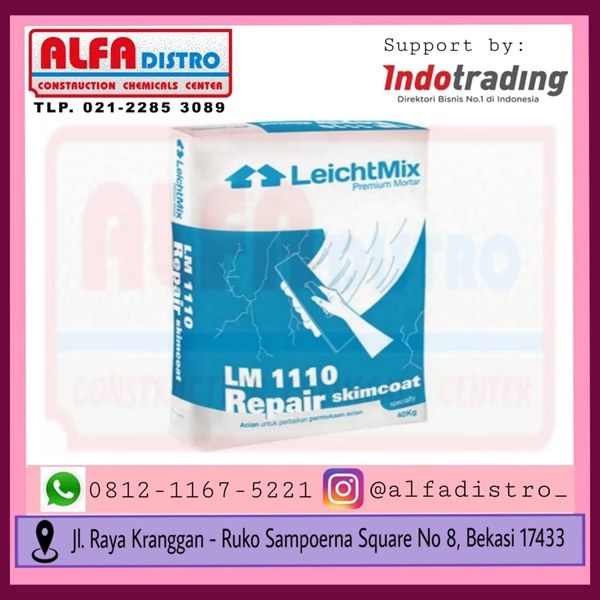Broco LM 1110 Repair Skimcoat - Acian for repairing the surface of the paint