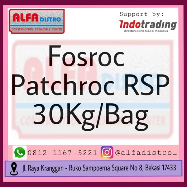 Fosroc Patchroc RSP - Semen Repair Concrete / Beton
