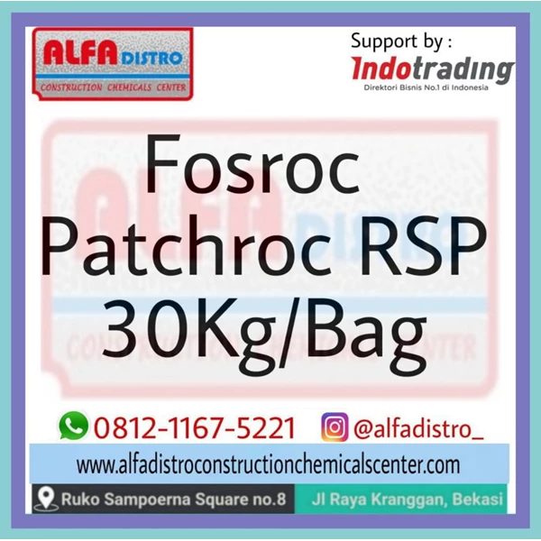 Fosroc Patchroc RSP - Semen Repair Concrete / Beton