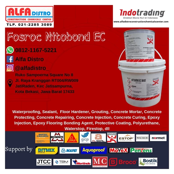 Fosroc Nitobond EC - Epoxy Bonding Agent
