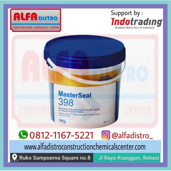 MasterSeal 398 - Bahan Polyurethane Hybrid Liquid Membrane Waterproofing