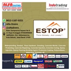 Estop WaterPlug Compound – Fast Setting Hydraulic Cementitious Mortar Bahan Waterproofing 1