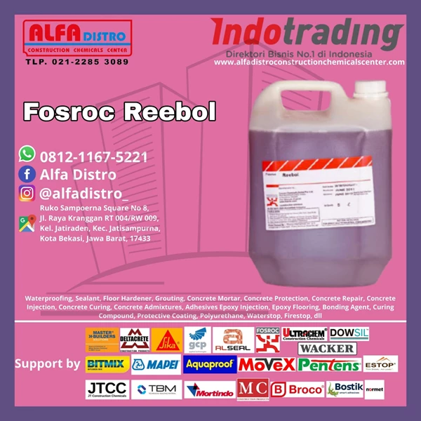 Fosroc Reebol - Chemical mould release agent – Form Oil Minyak Bekisting