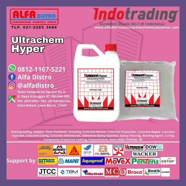 Ultrachem Hyper – Flexible Cement Waterproofing Material
